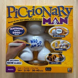 Pictionary Man Game Mattel Electronic Draw on me then guess what you see